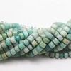 Fancy Amazonite Multi Colors Smooth Natural Gemstone Round Tube Barrel Beads