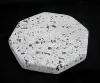 Hand Made Coaster Set Light Weight White Chip Marble Tea Coffee Coaster Set Octagon Coaster Chip Stone Marble Dining Table Decor