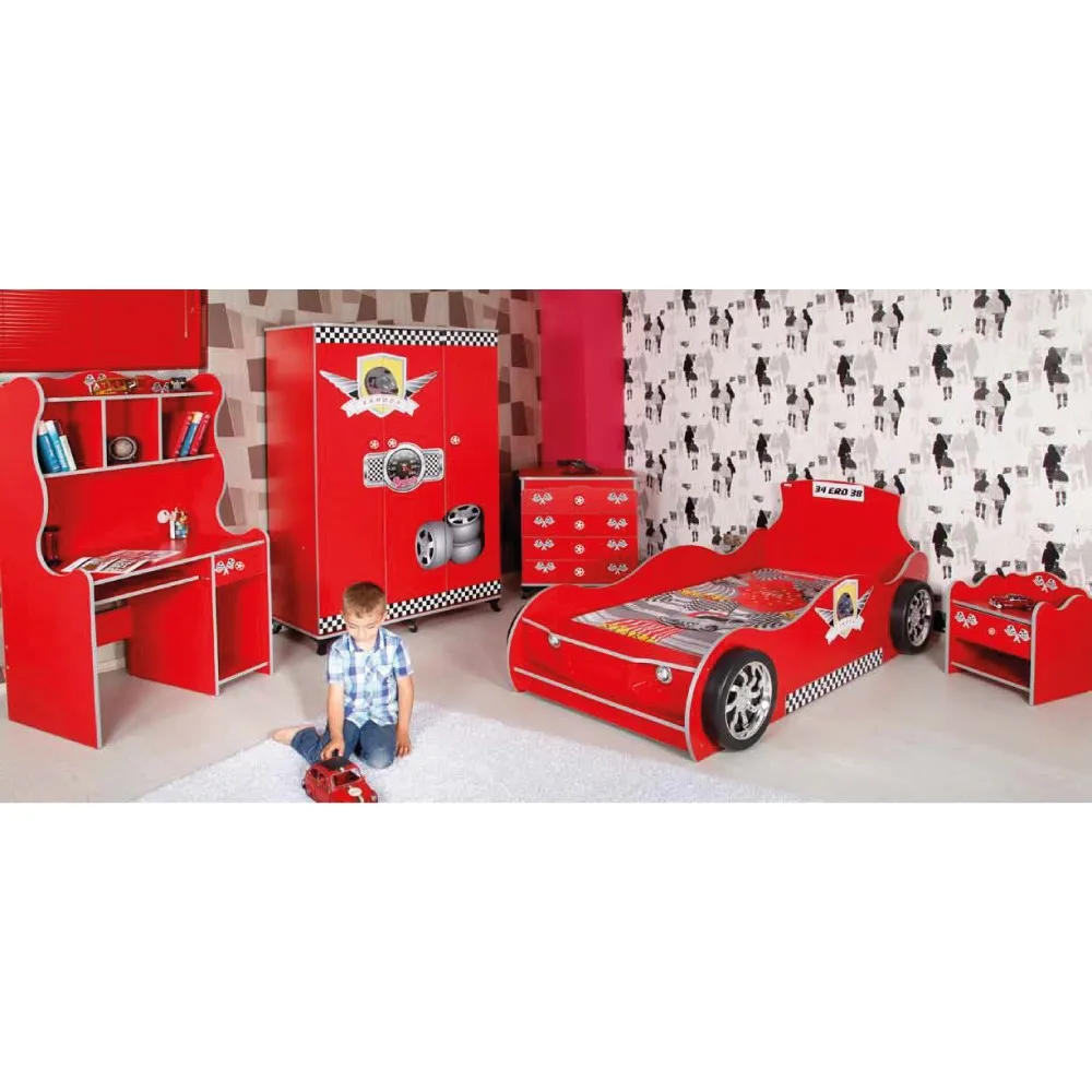 kids car bed set