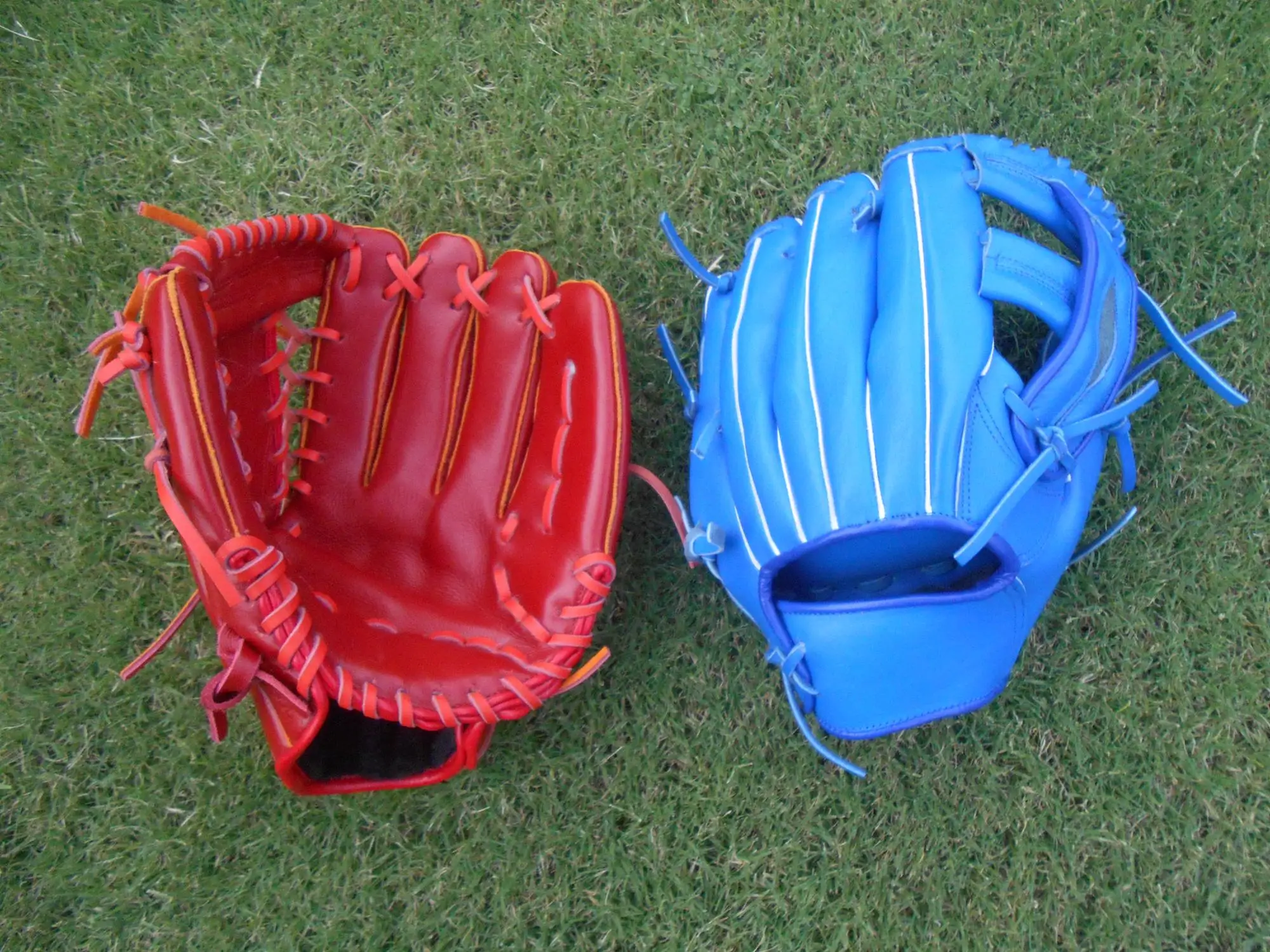 Custom Genuine Leather Baseball Catching Gloves Manufacture/genuine