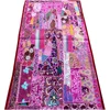 Handmade Vintage Embroidered Patchwork Bohemian Hand Wall Hanging One Of Kind Wall Piece Patchwork Style