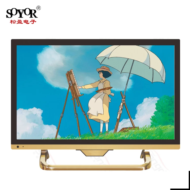 CCTV White 27 inch led monitor,  Wide screen led monitor 