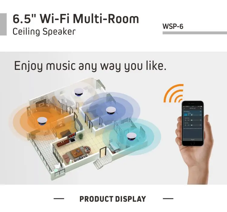 6 5 Wifi Wireless Home Theatre Ceiling Speaker System Buy Home Theatre System Wifi Ceiling Speaker Active Speaker Product On Alibaba Com