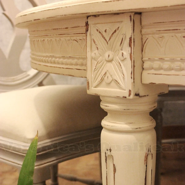 Antique Dining Table Set French Style Furniture Indonesia Buy Antique