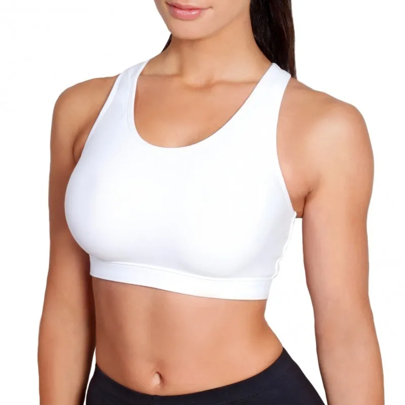 best white sports bra