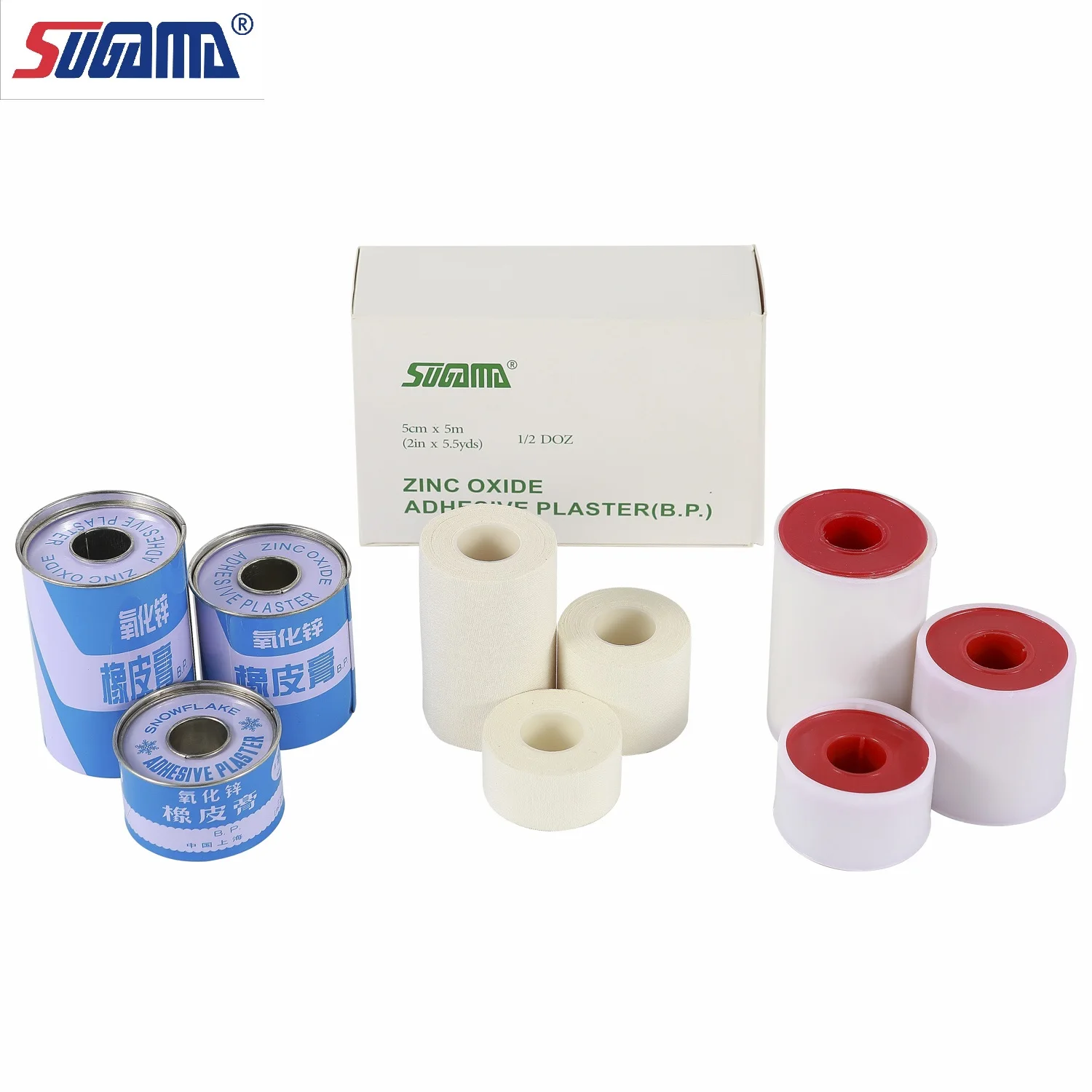 Surgical Zinc Oxide Adhesive Paster Tape Packed In Tin Box Buy Zinc
