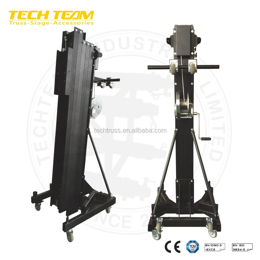 400kg Line Array Speaker Lift Line Array Stand Black Truss Lift,Lift Tower Lighting Bar Buy