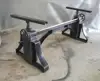 Crank Dining table with Adjustable height in Knock Down style