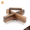 A Puzzle Game Wooden Cross Out for Fun Hours Adults and Children in Family