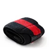 Weight Lifting Training Gym Straps/Hand Bar Wrist Wraps Heavy 100% Cotton/World Top Gym Fit All Size Body Building Wrist Wraps