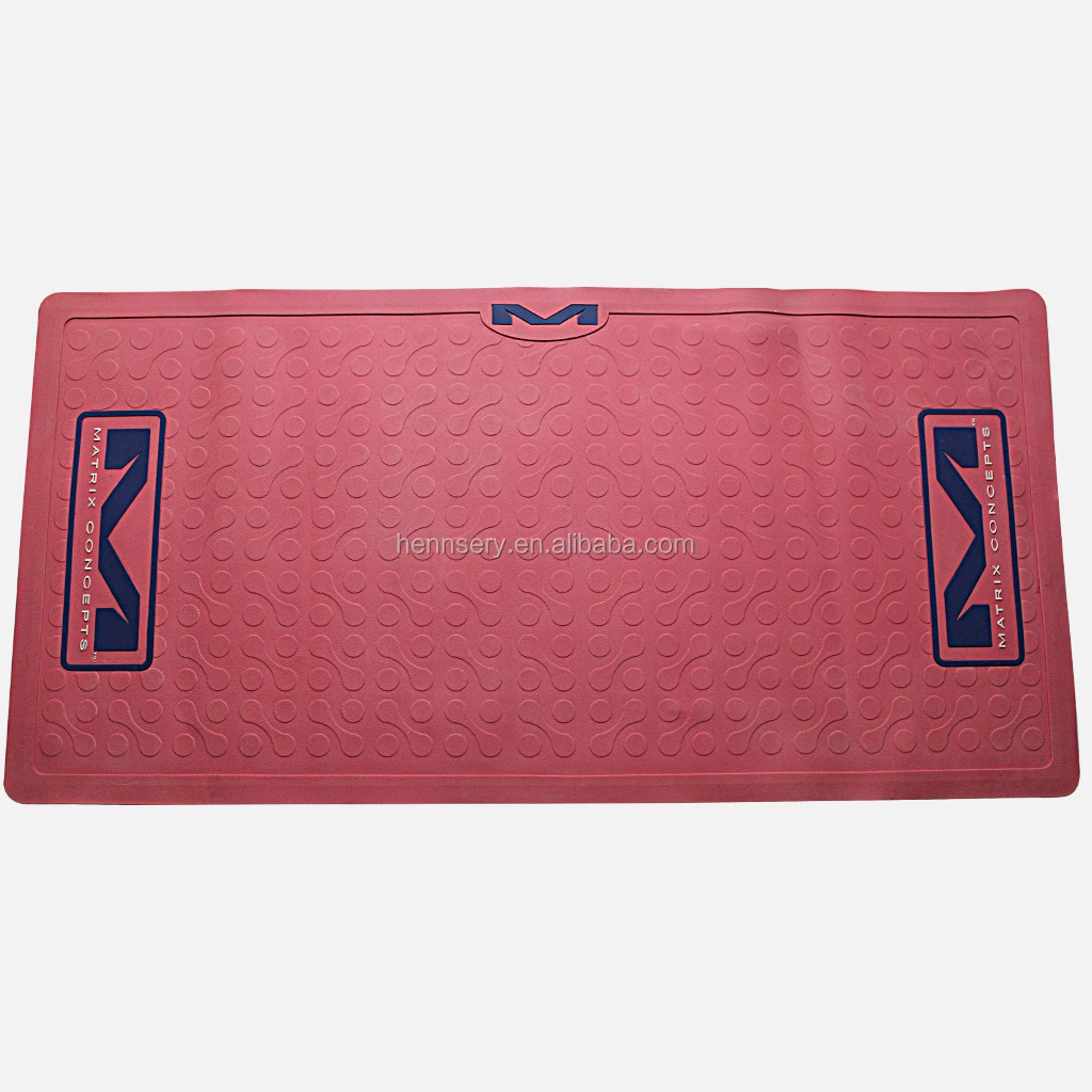 Customized Design 2mm Extra Thick Pvc Rubber Racing Garage Mat Buy