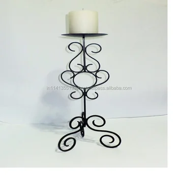 Wrought Iron Floor Standing Candle Holder Buy Wrought Iron Floor Standing Candle Holder Cheap Candle Holders Black Wrought Iron Candle Holders