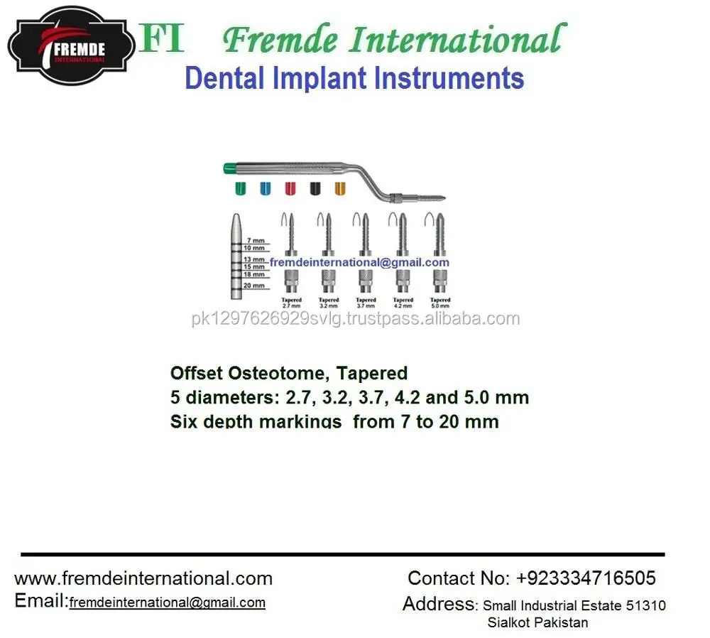 Dental Implant Surgery Instruments Set Certified By Ce Buy Dental