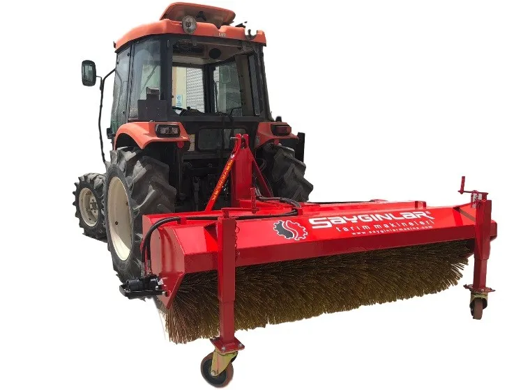 Tractor Mounted Road Sweeper Machine Turkish Quality Durable Brush