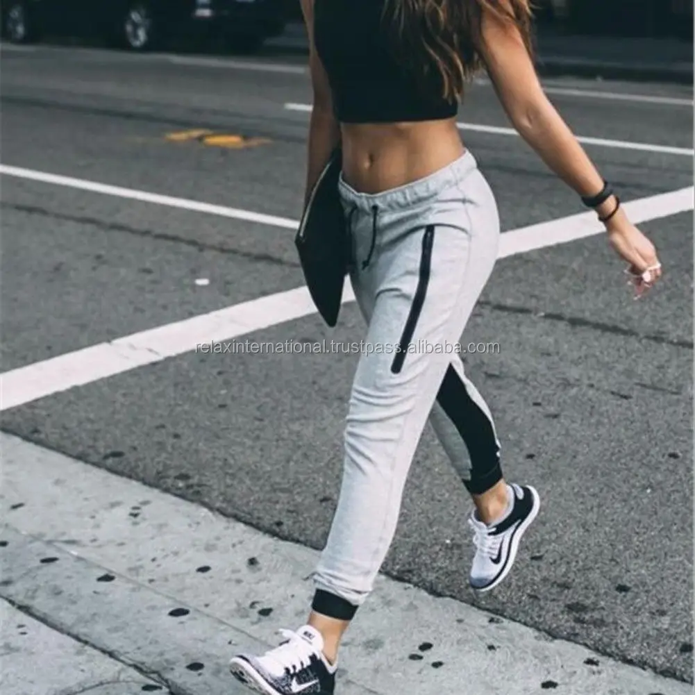 Womens Joggers Trousers Ladies jogging Tracksuit Gym Bottoms Lounge Wear Pants
