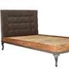TEAK WOOD COLLECTION WOOD AND IRON BED