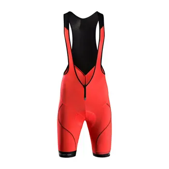 red cycling bib shorts