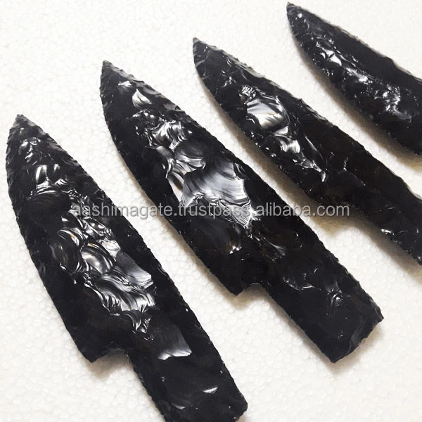 obsidian scalpel made by patient