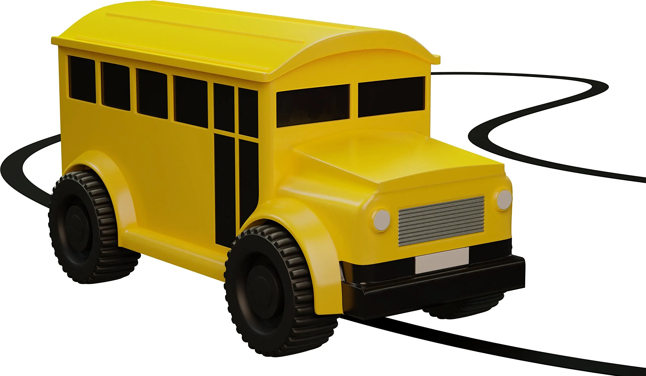 truck that follows black line