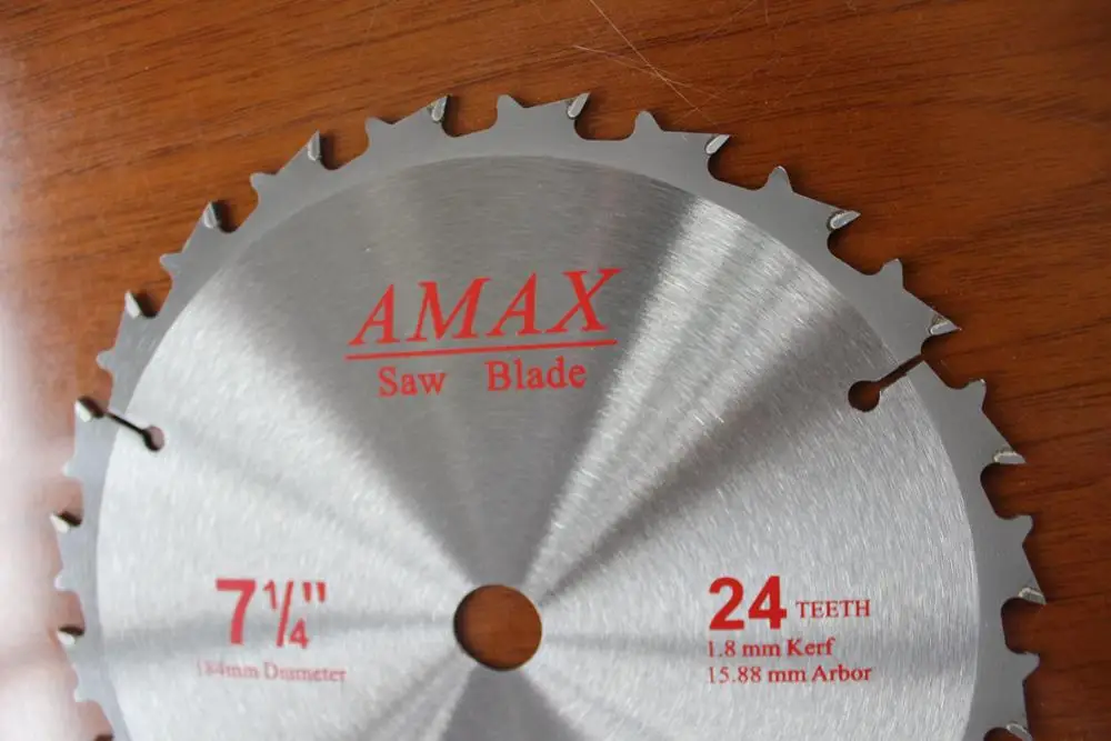 7 1/4"*24t Carbide Circular Ripping Saw Blade With Antikick Back Buy