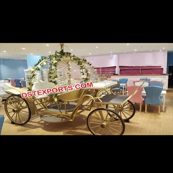 Wedding Cinderella Buggy For Stage Decorations Latest Cinderella