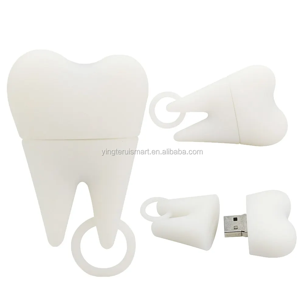 100% Real Capacity Tooth Shape USB Flash Drives 4GB 8GB 16gb 32GBG 64GB Teeth Pen Drive USB Disk Flash Memory Stick - ANKUX.COM