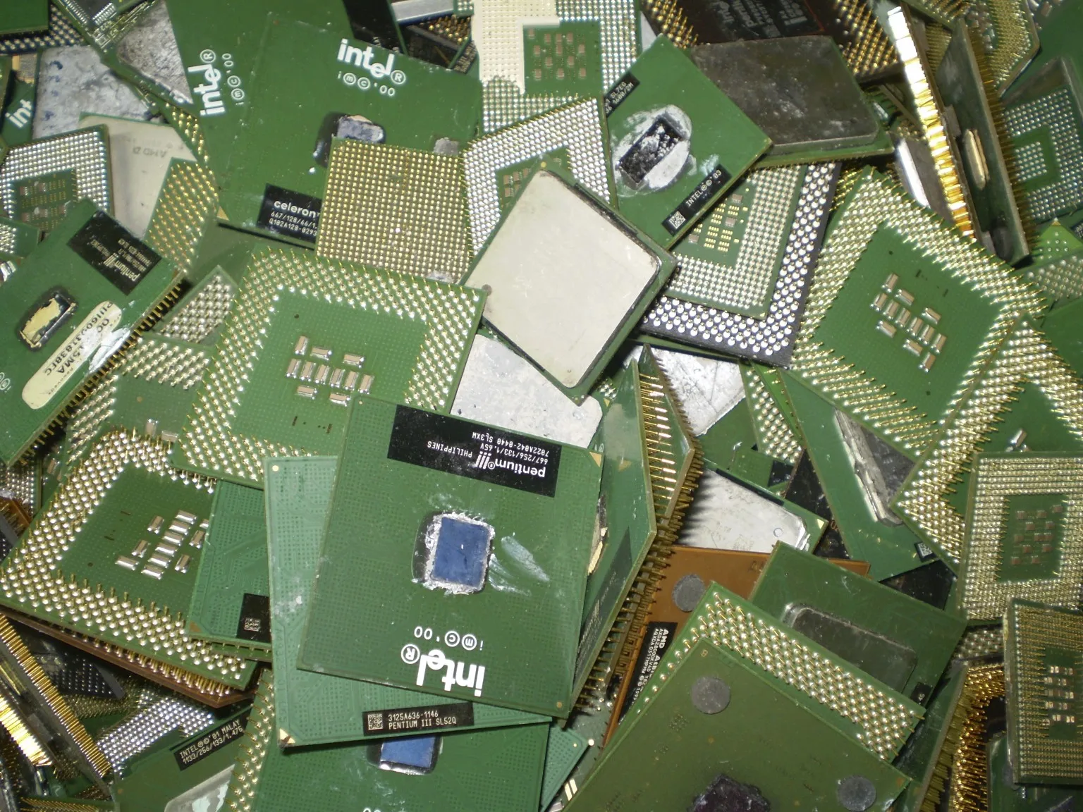 computer cpu scrap pentium pro cpu ceramic processor scrap