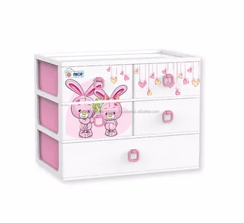 Whole Sale Plastic Baby Cabinet With 