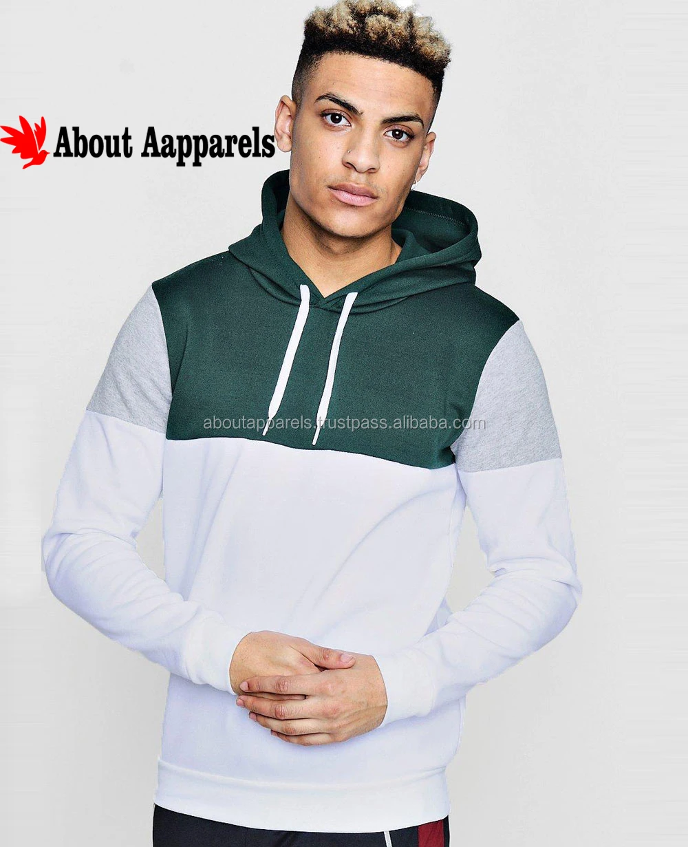 100 polyester white hoodie