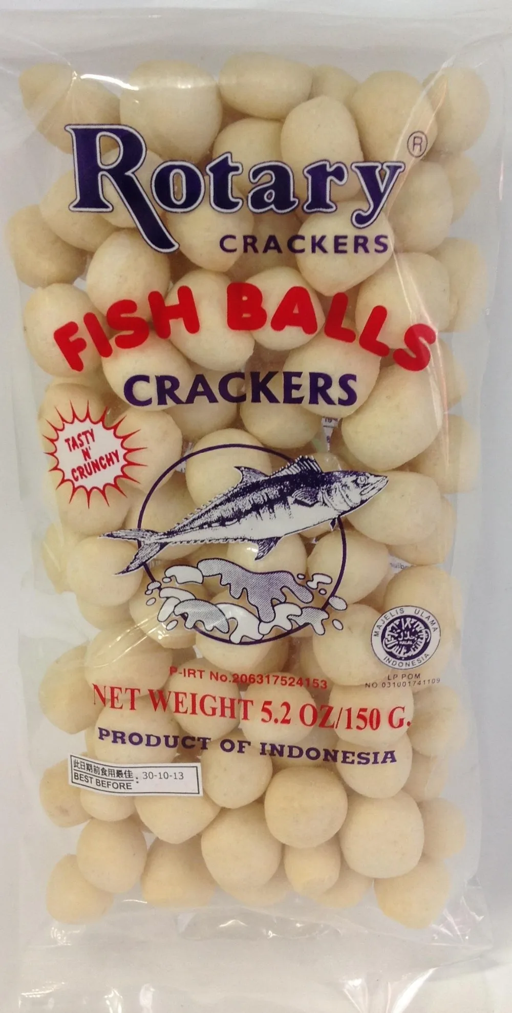 fish 饼干是由鱼和香料制成的油炸饼干,用作调味品.