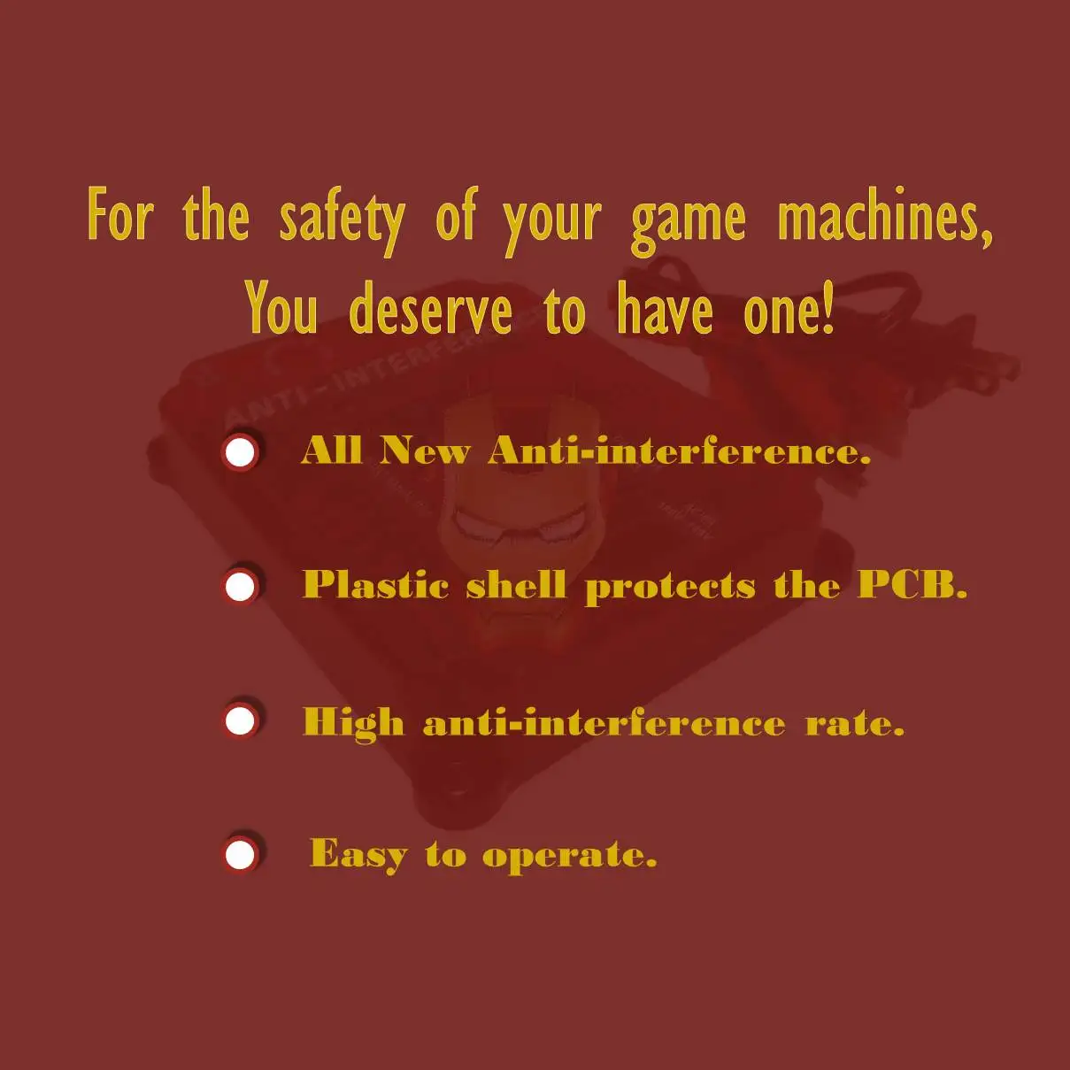 Game Machine New PCB Anti-Shock Anti-Interference