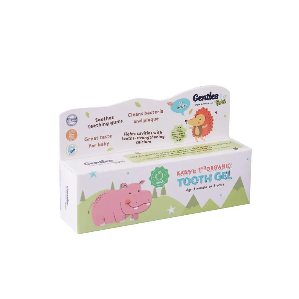 
Fluoride Free Organic Toothpaste Gel for Kid age 3 months-3 years 