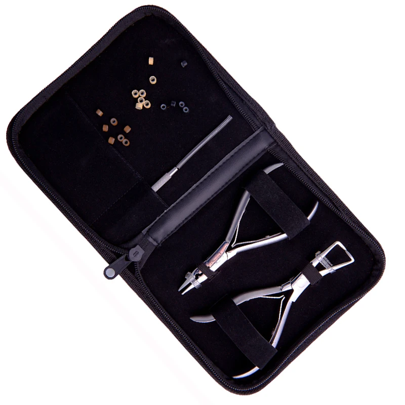 3 Pieces Professional Hair Extension Pliers Kit With Crotchet Needle