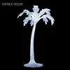 White LED artificial lighted palm tree decoration for insel schwimmen
