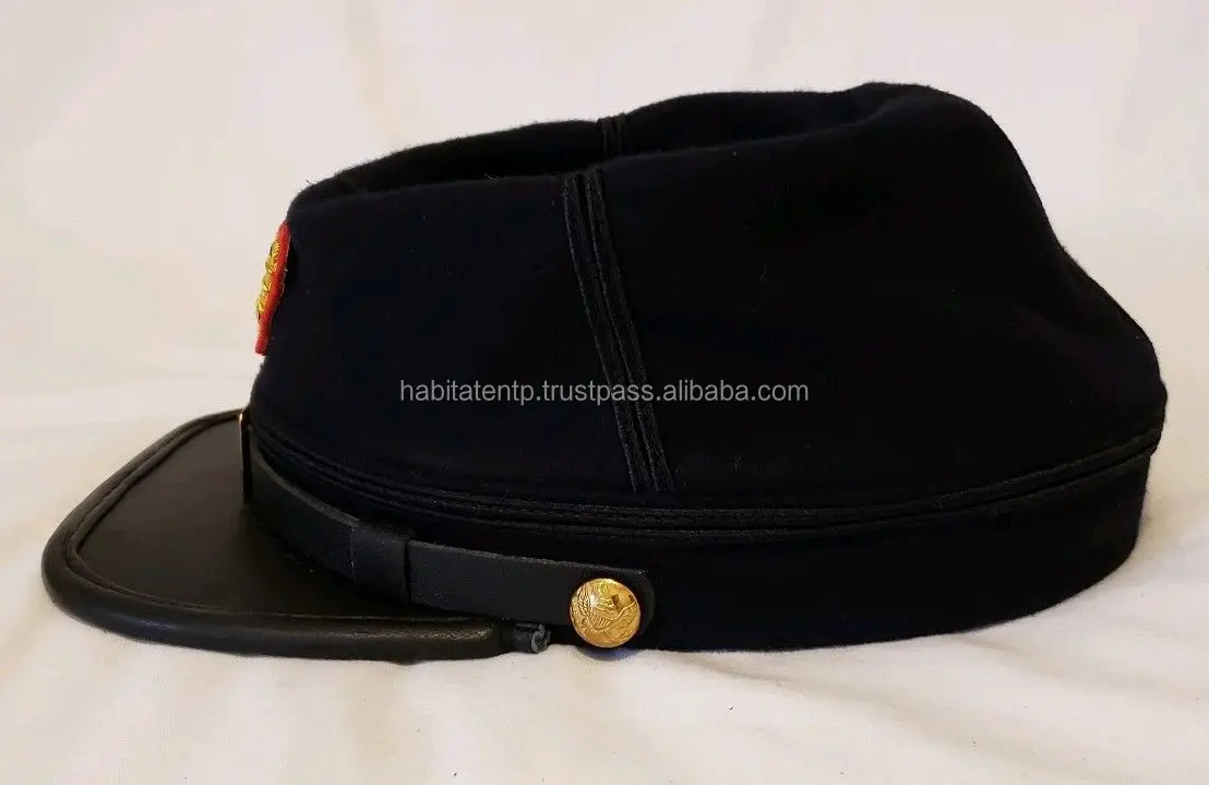 civil war union navy officer cap