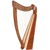 Irish Celtic Rosewood Engraved Harp 22 Strings