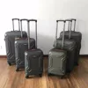 STOCKLOT PLASTIC ABS HARD SHELL 3 PIECES TRAVEL LUGGAGE TROLLEY CASE BAG SET