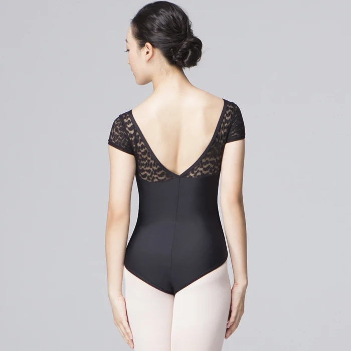 2 cap sleeve leotard