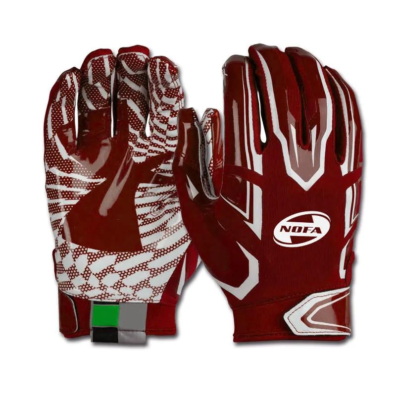 Wholesale Youth American Football Gloves Custom High Quality Football