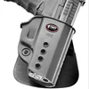 VPQ Paddle Passive Retention with Adjustment Screw Polymer CZ P10 C Concealed Carry Revolver Holster