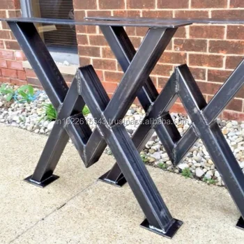 iron desk legs