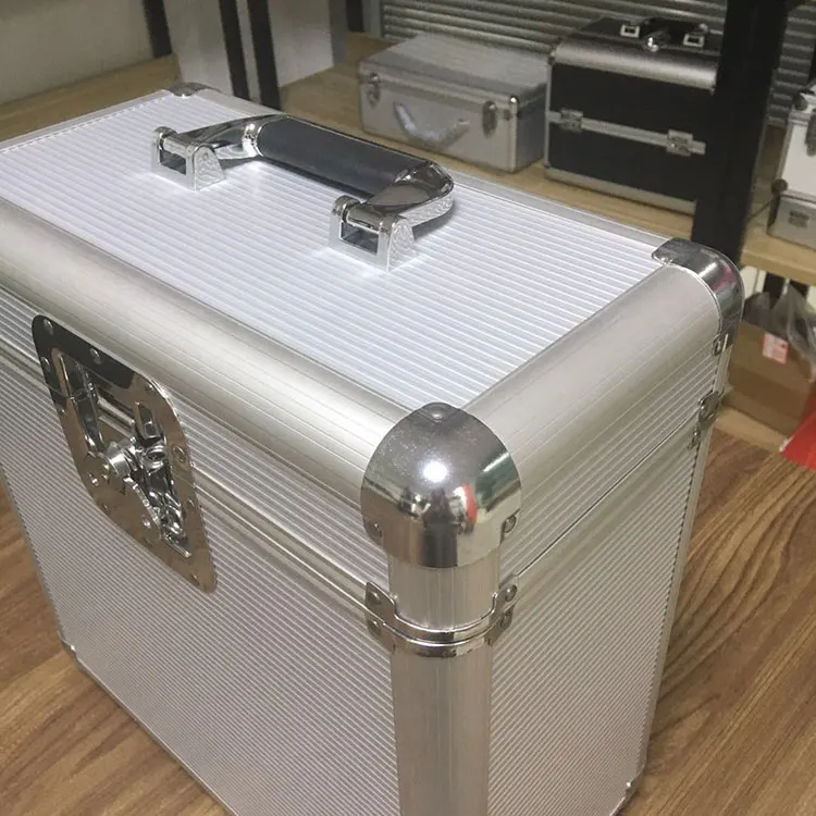 Wholesale 7" Vinyl Records Aluminum Lp Transport Case 45 Albums Flight