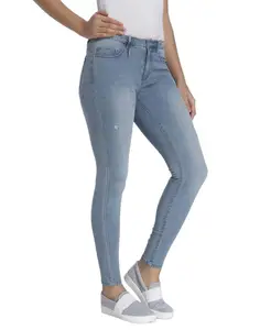 Ladies Fashionable Loose fitted casual Denim Jeans Pant with Plus Size Ladies Fashionable Loose fitted casual Denim Jeans Pant with Plus Size