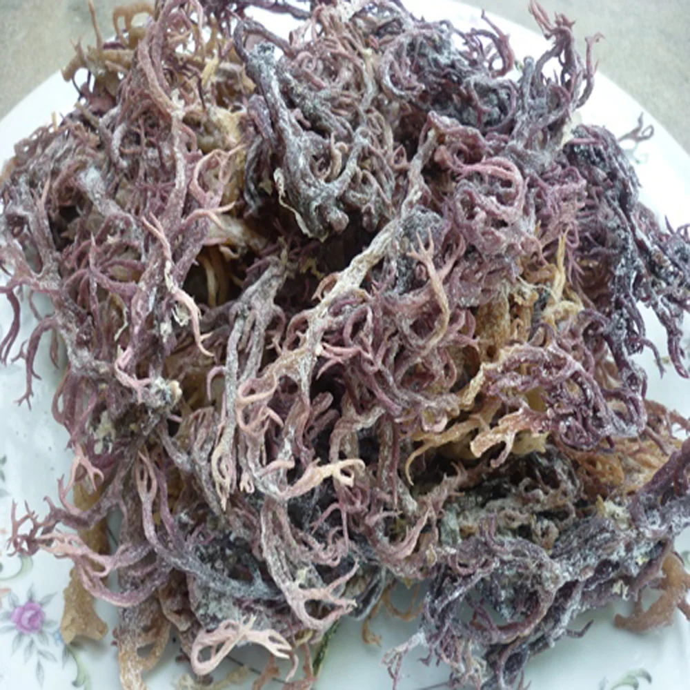 dried red seaweed