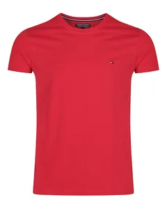 Red Color O-Neck Short Sleeve Polo T-Shirt For Men Red Color O-Neck Short Sleeve Polo T-Shirt For Men