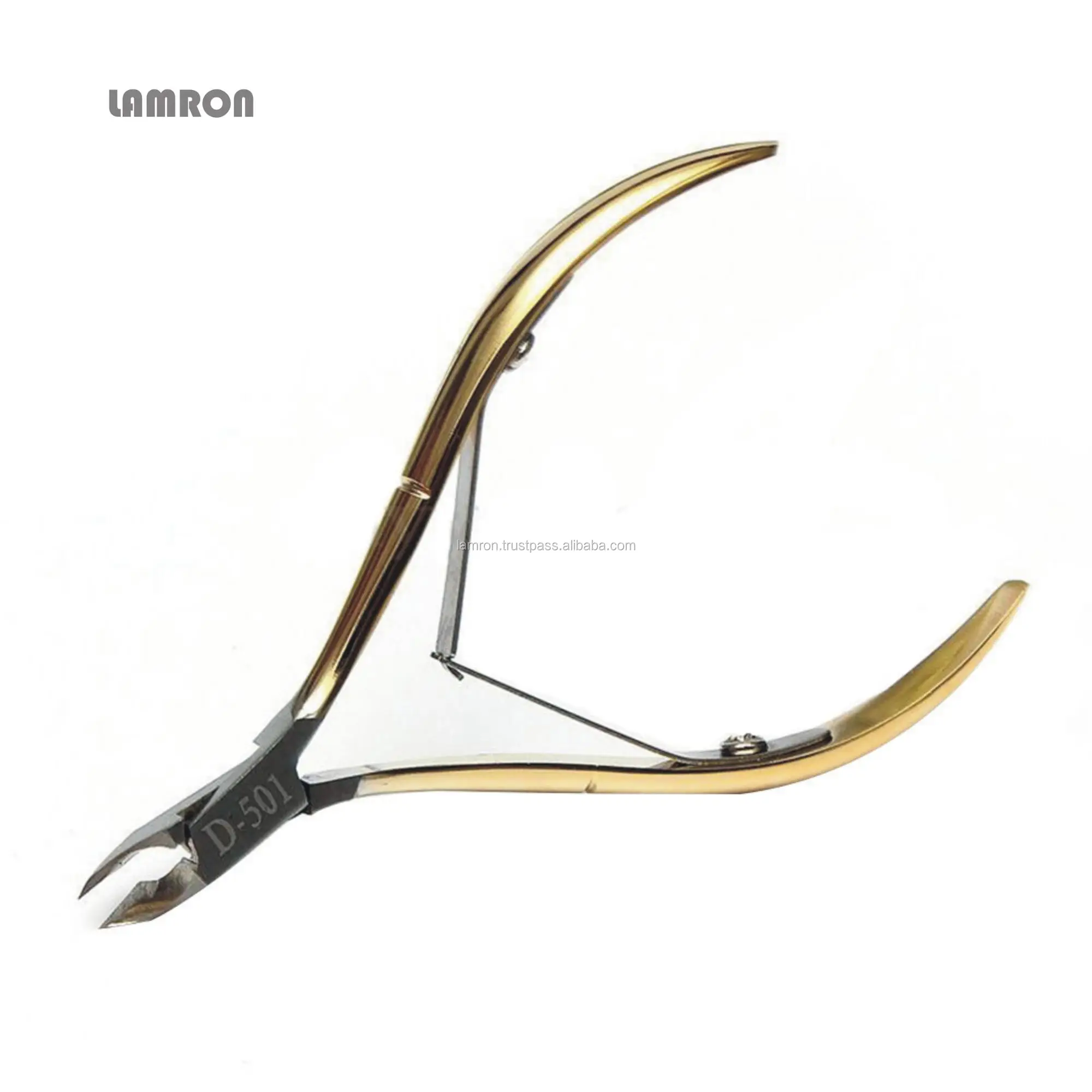 Professional Cuticle Nail Nippers Polish Finish Stainless Steel Nail