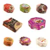 LALE CACAO GOLDEN PURPLE DOUBLE TWIST SQUARE CHOCOLATE COMPOUND