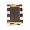 IA Crafts Decorative Vietnamese lacquer Painting MDF Frame with Two Colors
