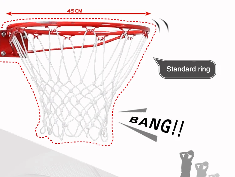 Base Can Be Filled With Water Or Sand Adjustable Portable Basketball