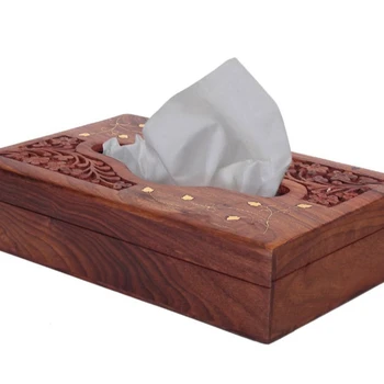 Handmade Wooden Kleenex Tissue Box Holder Cover With Br Inlay Handmade Wooden Kleenex Tissue Box Holder Cover With Br Inlay Velvet Interior